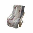 thumbnail image 4 of Magnolia Soft Flannel Fleece Throw Blanket, Double Exposure Effect Fragile Pink Petals and Sprouting Branches, Cozy Plush for Indoor and Outdoor Use, 50" x 60", Dark Coral and Pale Pink, by Ambesonne, 4 of 6