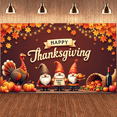 thumbnail image 4 of Decorative Design Happy Thanksgiving Banner Fall Theme Autumn Decorations for Family Gathering Seasonal Celebration Home Decor, 4 of 9