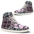 thumbnail image 5 of Psesaysky Dog Paw Printed Sneakers for Girls High-Top Anti-Slip Comfortable Barefoot Shoes Easy to Clean Size 6-13.5, 5 of 7