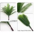 thumbnail image 4 of Artificial Hanging Vine, Sweet Potato Leaves Plastic Plants Greenery Faux Ivy Garland Fake Plant UV Resistant for Indoor Outdoor Garden Door Wall Baskets Wedding Party Table Decoration Red 4 Pcs, 4 of 5