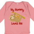 thumbnail image 4 of Inktastic My Mommy Loves Me Sloth Boys or Girls Long Sleeve Baby Bodysuit, 4 of 5