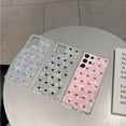 thumbnail image 4 of Compatible with Galaxy S23 Ultra Bling Case Glitter Pearly Luster Pattern Love Heart Cute Luxury Shiny Sparkle Unique Fashion Protection Shockproof Cover for Women Girls, 4 of 6