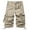 Khaki@GC@, variant on CONZONE Mens Baggy Cargo Shorts Casual Solid Color Buttons Cargo Shorts for Men Lightweight Relaxed Fit Summer Workout Shorts With Pockets