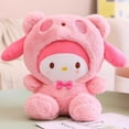 thumbnail image 4 of Sanrio 25Cm Anime Kuromi Juguetes Kawaii Mymelody Cinnamorol Peluche Suave Animales de Peluche Muñeco Almohada de Peluche Regalo de Navidad Decoración, 4 of 5