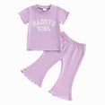 thumbnail image 4 of UAYOTSE Baby Girls Clothes Toddler Outfit 9 12 18 24 Months Kids Short Summer Tops Floral Shorts Clothes Set,Sizes 18-24 Months, 4 of 4