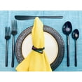 thumbnail image 4 of Classy R Us VIBHSA Stainless Steel Black Salad Fork Flatware set of 4, 4 of 4