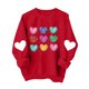 thumbnail image 1 of Manga Larga un Vestido de Línea para las Mujeres Niños Inspirados en la Impresión de Lana Forrada Casual Suelta Sudadera con Capucha, Suave Poliéster Spandex Suéter, 1 of 5