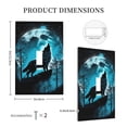thumbnail image 3 of Rocae Blue Full Moon Wolf for Decorator Light Switch or Receptacle Outlet Wall Plate,Polycarbonate Thermoplastic-Style T, 3 of 6
