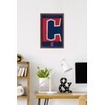 thumbnail image 2 of MLB Cleveland Guardians - Logo 25 Wall Poster, 14.725" x 22.375" Framed, 2 of 5