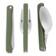 thumbnail image 5 of Juego de vajilla plegable de acero inoxidable para exteriores, tenedor, cuchillo, cuchara, para acampar, Picnic, viajes, 5 of 10