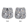 thumbnail image 6 of Sigee Cute Dog And Flowers for Women's Athletic Shorts High Waisted Running Shorts Pocket Sporty Short Gym Elastic Workout ShortsXX-Large, 6 of 9