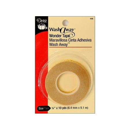 UPC: 0072879261547 | Dritz Wash Away Wonder Tape 1/4 x10yd