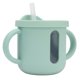 thumbnail image 3 of Copa De Entrenamiento Para Niños Pequeños De Tazas Para Bebidas De Silicona Con Manijas Dobles Cubierta A Prueba De Fugas Para Bebés Viajes En El Hogar Leche, 3 of 7