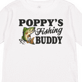 thumbnail image 4 of Inktastic Poppy's Fishing Buddy Boys Long Sleeve Toddler T-Shirt, 4 of 5