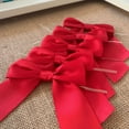 thumbnail image 4 of 25pcs 4" Satin Pre-Tied Ribbon Bow for Wedding and Party, 4 of 4
