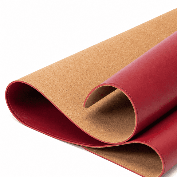 LOVARIA Desk Mat,Extra-Large Workspace Mouse Mat,Easy Maintenance Gaming Mouse Pad,Red,10.2"×8.3"