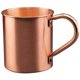thumbnail image 1 of 450ml Copper Mug Water Cup Moscow Mule Cup Straight Body Curling Cup Bar Cocktail Glass Beer Mug, 1 of 5