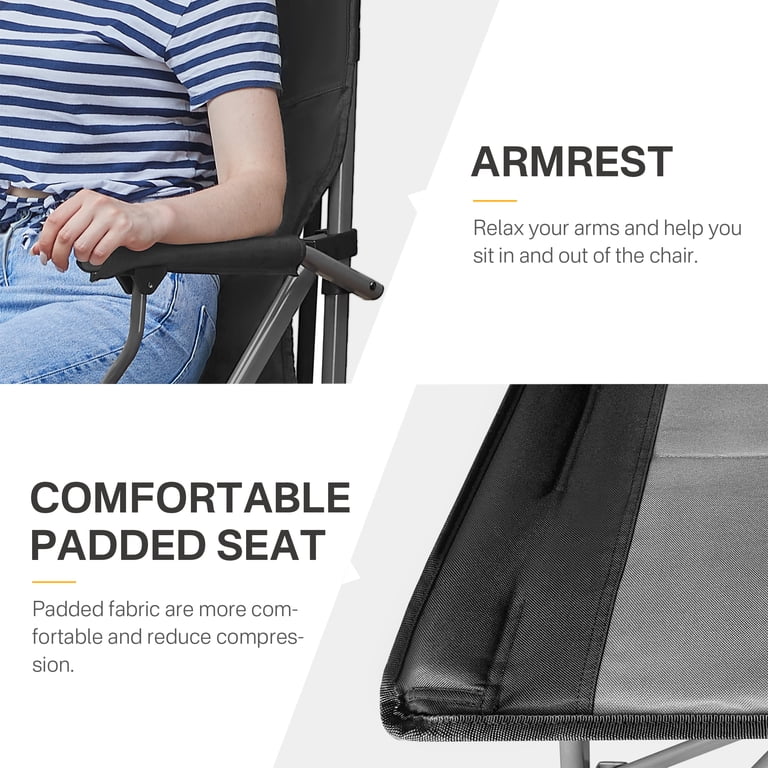 Ever Advanced Tall Camping Directors Chair, 31-Inch Seat Height photo 3