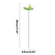 thumbnail image 3 of Estacas metálicas para jardín con luces solares • Pack de 2 • Estacas decorativas para flor exterior de 24" para jardín, patio, césped • Metal y tela resistentes a la intemperie, 3 of 3