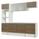thumbnail image 4 of Cocina Integral Completa 240cm Topazio Madesa - Blanco/Marrón Madesa G2008809, 4 of 5
