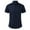 A-Dark Blue128, variant on FINALGANG Simple Shirt For Men Solid Color Short Sleeve Turndown Collar Buttons Down Casual Shirts Slim Fit Top With Pocket Breathable Daily Wear