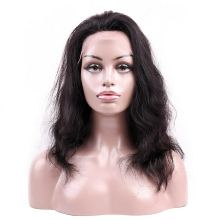 Wigs For Women Human Hair BEAUDIVA Body Wave Lace Front Human Hair Wigs For Women Brazilian 13*4 Bleached Knots Baby Hair ()