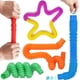 thumbnail image 4 of uds juguetes coloridos de tubo antiestrés tubo elástico de plástico descompresión alivio del estrés juguetes sensoriales niños regalos de desarrollo temprano brillar Hogar, 4 of 5