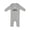 AC-Heather Grey, variant on Zebra My Gigi Loves Me Baby Romper Coveralls