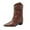 Brown, variant on Oyedens Cowboy Boots for Women 2024 Slouchy Fashion Wide Mid Calf Western Cowgirl Riding Boots