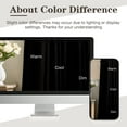 thumbnail image 5 of Galenzoov 40*102 inch 2 Panels Pinch Pleated Velvet Curtains for Home, Blackout Heat Blocking Window Curtains with Hooks for Bedroom,Living room,Office,Black, 5 of 9