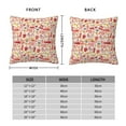 thumbnail image 2 of Pofeuu Firefighter Icons Print Double-sided plush pillowcase Square Throw Pillow Covers Pillows Cover for Living Room Bedroom Sofa Couch Cushion Cover（No pillow core）-20"x20", 2 of 7