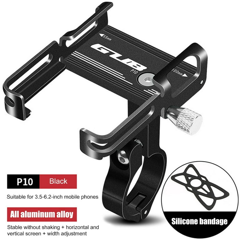 Support Téléphone Universel Pour Guidon De Vélo - Bande Silicone - Neuf