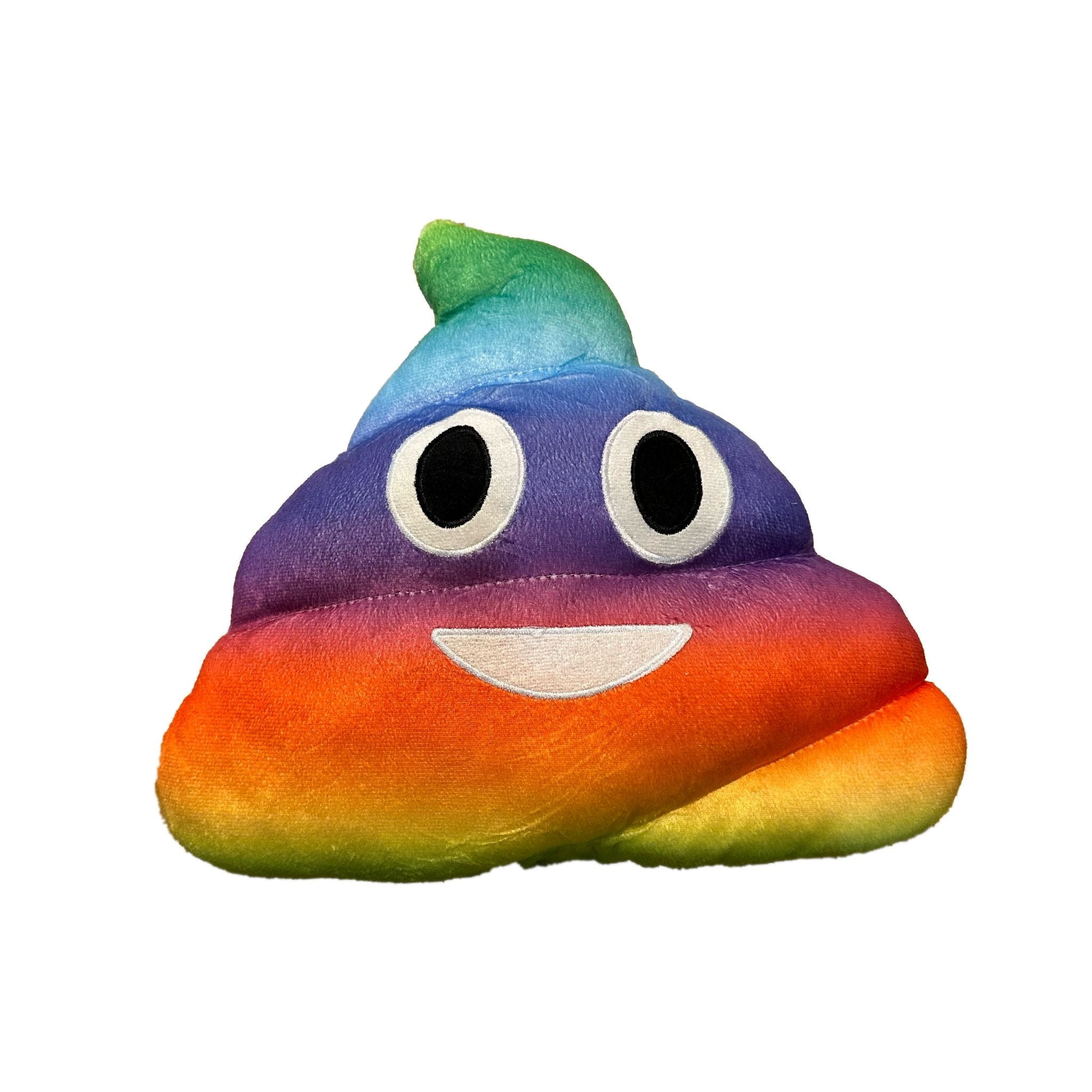 Emoji Pillow Poop Rainbow Plush