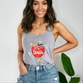 thumbnail image 4 of Teach Apple Watercolor - Racerback Tank, 4 of 6