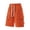 (Casual 109)Orange, variant on Plus Size Shorts for Men Big Tall Bottoms Summer Casual Fashion Solid Color Multi Pocket Elastic Waist Straight Oversize Loose Short Pants