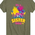 thumbnail image 3 of Trolls - Band Together - Its A Sister Thing - Toddler and Youth Short Sleeve Graphic T-Shirt, 3 of 5