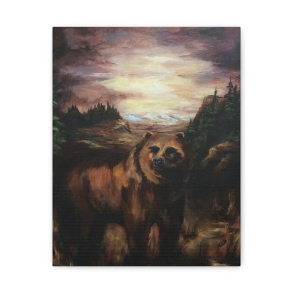 Early Morning Hunt, Cheryl Pettigrew Fine Art, Traditional Art, Canvas Wrap