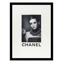 Twiggy Designer Fashion Framed Print