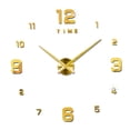thumbnail image 1 of Reloj de pared Reloj de pared DIY Sin marco Espejo 3D Reloj de pared Pegatinas de pared mudas grandes para decoraciones de hogar de sala de estar Irfora Reloj de pared, 1 of 7