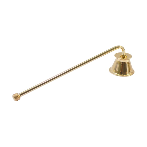 simhoa Candle Snuff Tool Candle Extinguisher Length 19.5cm for Candle Lovers Sturdy Golden