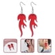 thumbnail image 2 of 1 par de pendientes de fuego punk aretes acrílicos colgantes pendientes de caída para mujeres niñas, 2 of 7