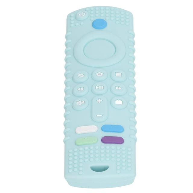 Télécommande Haute Simulation pour Bébé avec Divers Boutons, Jouet en Silicone Souple