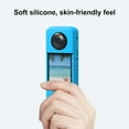 thumbnail image 3 of Seitruly Funda de silicona no deformable para cámara Insta 360 X3 - Funda protectora elástica con buena sensación de mano Accesorios de cámara y óptica Azul, 3 of 6