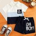 thumbnail image 2 of GXWEA Boys' Clothing Sets Toddler Boys Summer Clothes Toddler Boy Clothes Kids Summer Outfits Shirt Short Sets, 2 of 6