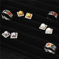 thumbnail image 3 of Ring Display Organizer, Ring Display Slot, Box Wooded Case, 7 Slots Jewelry Holder, Fashion Shop Display For Home Collection, 3 of 8
