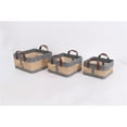 thumbnail image 2 of Bohemian Storage Basket for Shelves Set of 3, 2 of 8