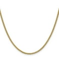thumbnail image 2 of 14K Yellow Gold Spiga Wheat Chain Styles Necklace 2.1 mm (Wheat) 24 inch, 2 of 4