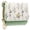 green, variant on GAEKEAO Small Wallet for Women RFID Blocking Slim Keychian Wallet Floral Vegan Leather Card Holder with Zip Pocket ID Window