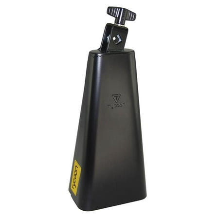 9 inch. Black Powder Coated Cowbell