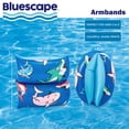 thumbnail image 3 of Bluescape Blue Shark Inflatable Printed Kids Armbands for Swimming & Floating, Ages 3 to 6, Unisex, 3 of 6